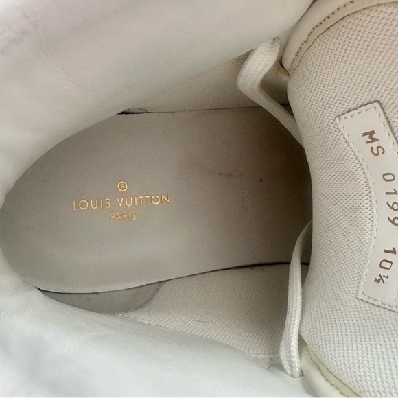 Louis Vuitton Men’s Rivoli Boot Sneaker White Leather US 11.5 - Picture 8 of 9